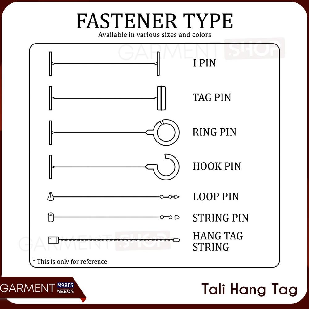 

BAYAR DITEMPAT Hang Tag String Hitam / Tali Hang Tag Hitam (1000pcs) ..
