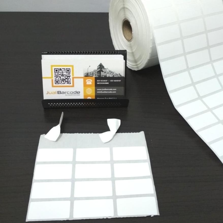 

Best! Kertas Label Sticker Bare Yupo 33 X 15 mm - 33X15 mm - 33x15mm Tahan Panas Anti Air Tidak Sobek ,,