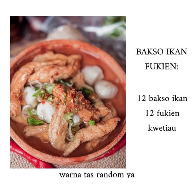 

Promo Tas Anyam Bakso Hampers Idul Fitri / Lebaran Edition