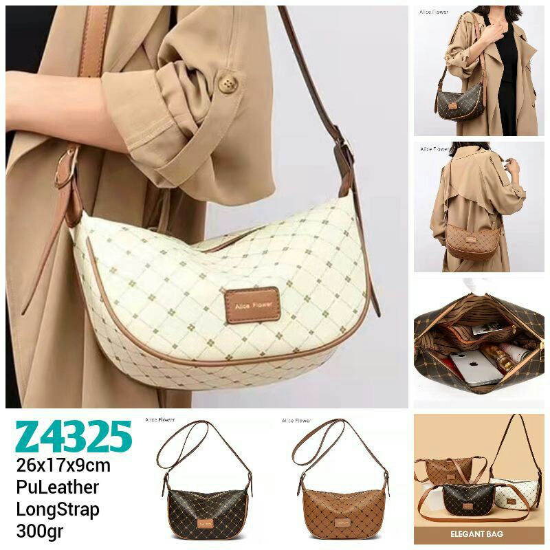 Tas Hobo Bag Selempang Kerja Wanita Slempang Kuliah Korea Import