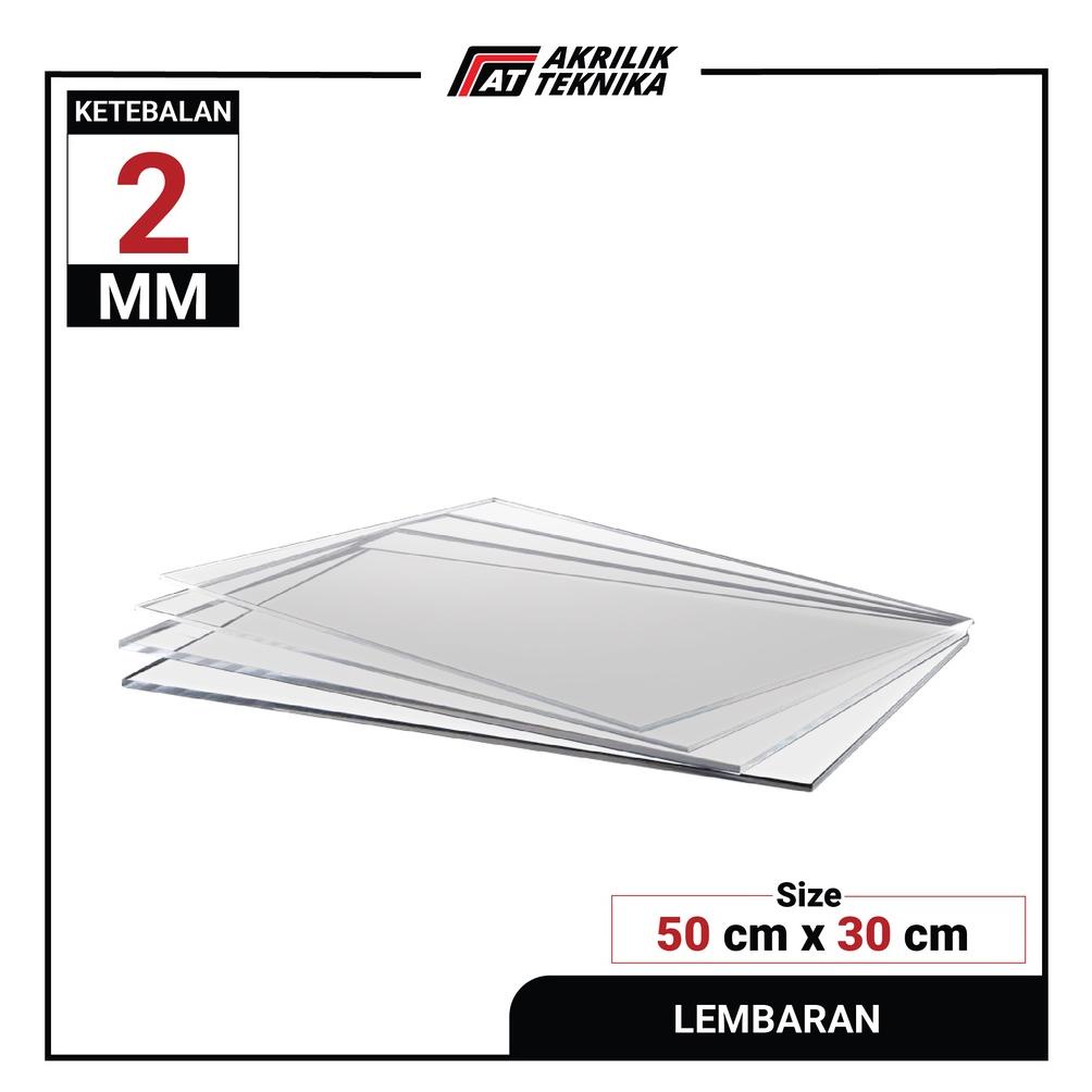 

(BAYAR DITEMPAT) LEMBARAN AKRILIK 50X30 2MM BENING / CLEAR SHEET / ACRYLIC !