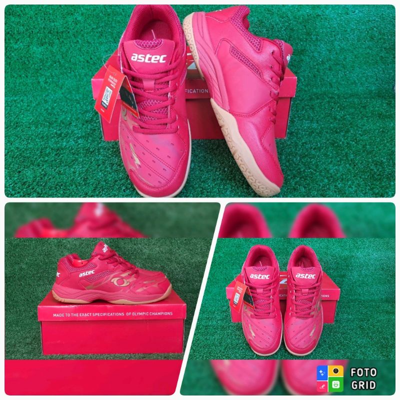 BIG PROMO NEW SEPATU ASTEC BADMINTON DAN TENIS ORIGINAL 100%