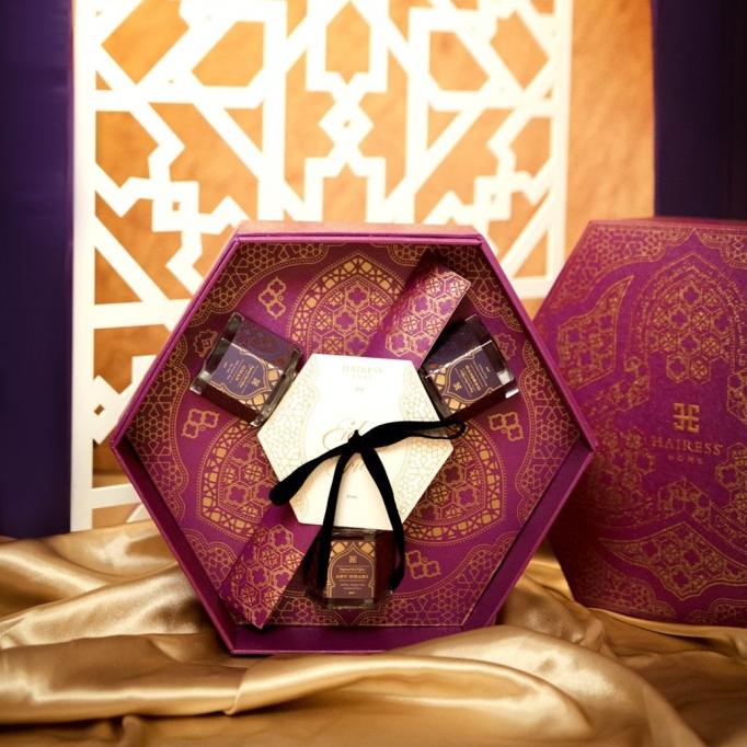 

Promo hampers premium lebaran HAIRESS HOME exlusive Eid edition