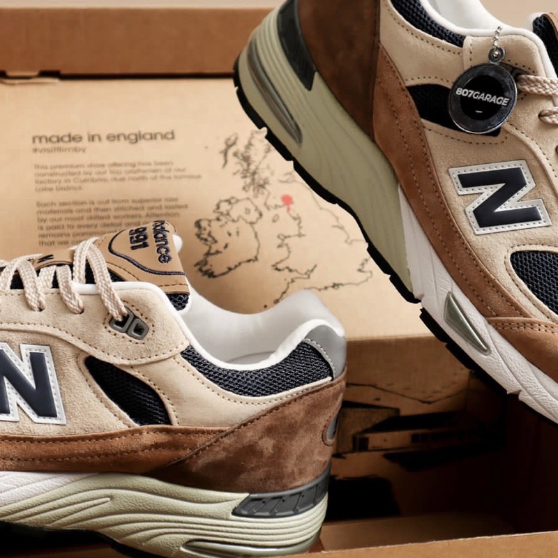 New Balance 991 Made In England Cappuccino