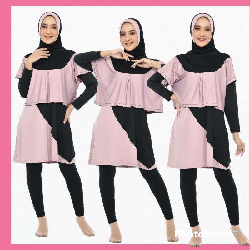 Baju renang muslimah dewasa baju renang jumbo wanita baju renang muslim