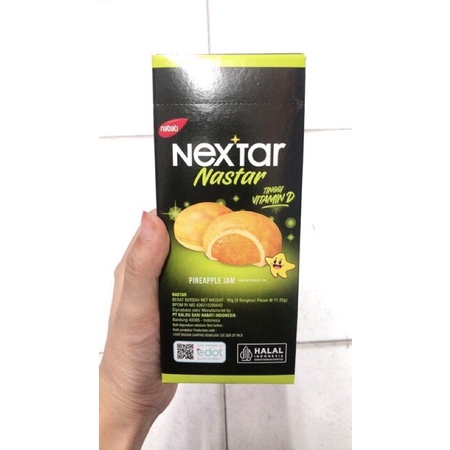 

Nextar Nastar 98 g Nabati Nextar Nastar ( 8 Pcs @ 12 g ) Snack Nabati