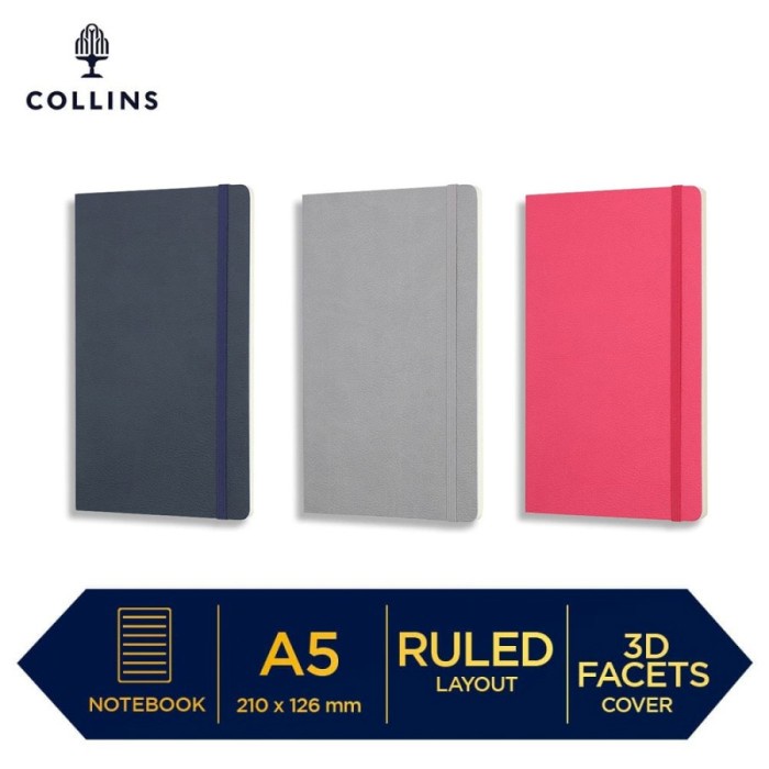

Sale Collins Notebook Clementine A5 Slim Ruled Buku Agenda Jurnal Planner /BUKU TULIS SEKOLAH/BUKU