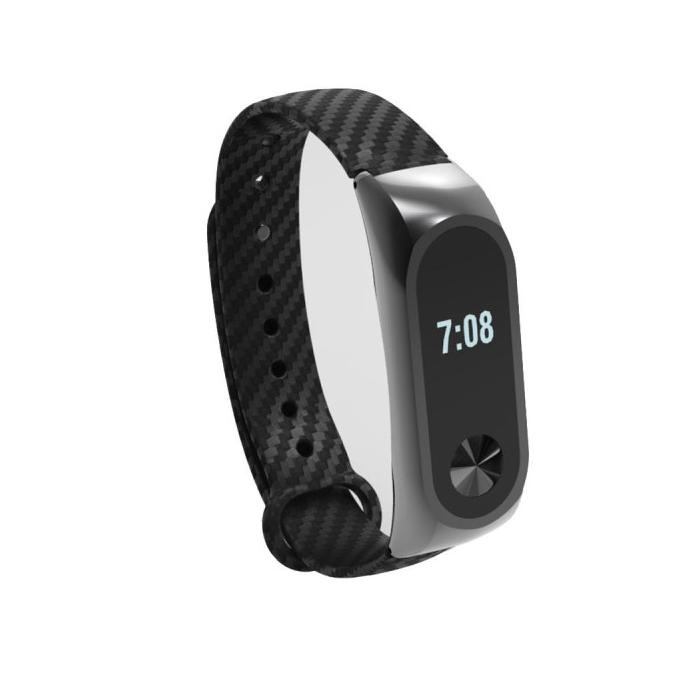 Miband 2 / Mi band 2 Strap Metal Carbon Fiber Extended Edition keh