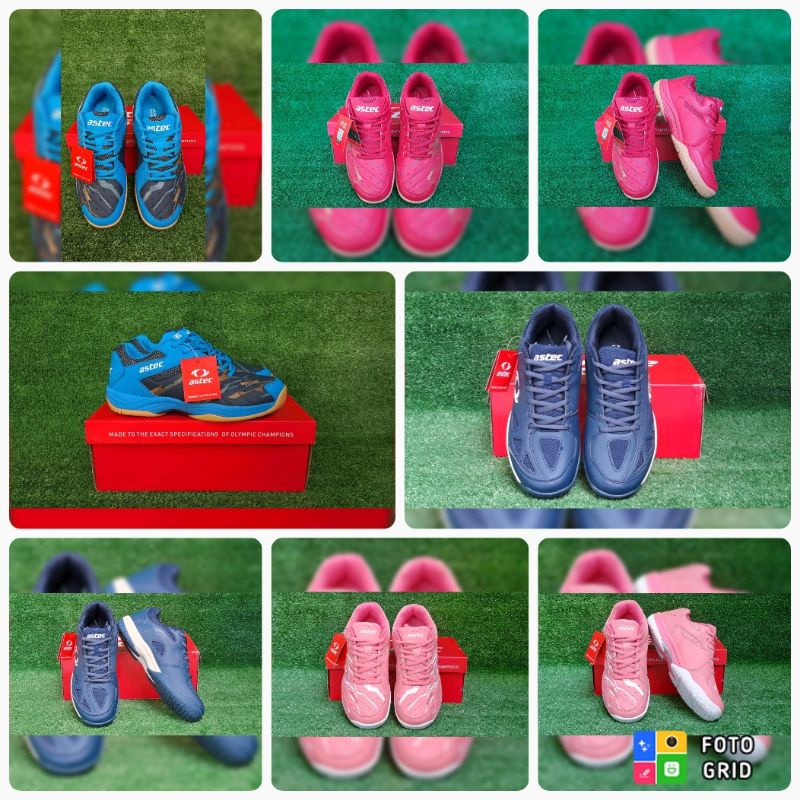 New New Sepatu Astec Badminton Dan Tenis Original 100%