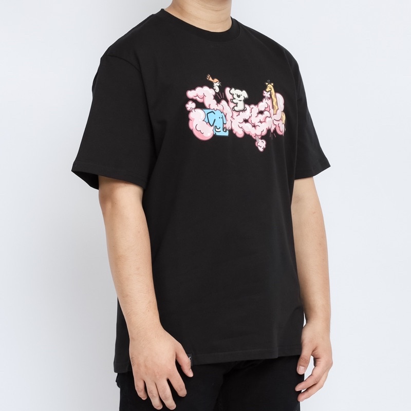 Ricky Pink Joker Black tee