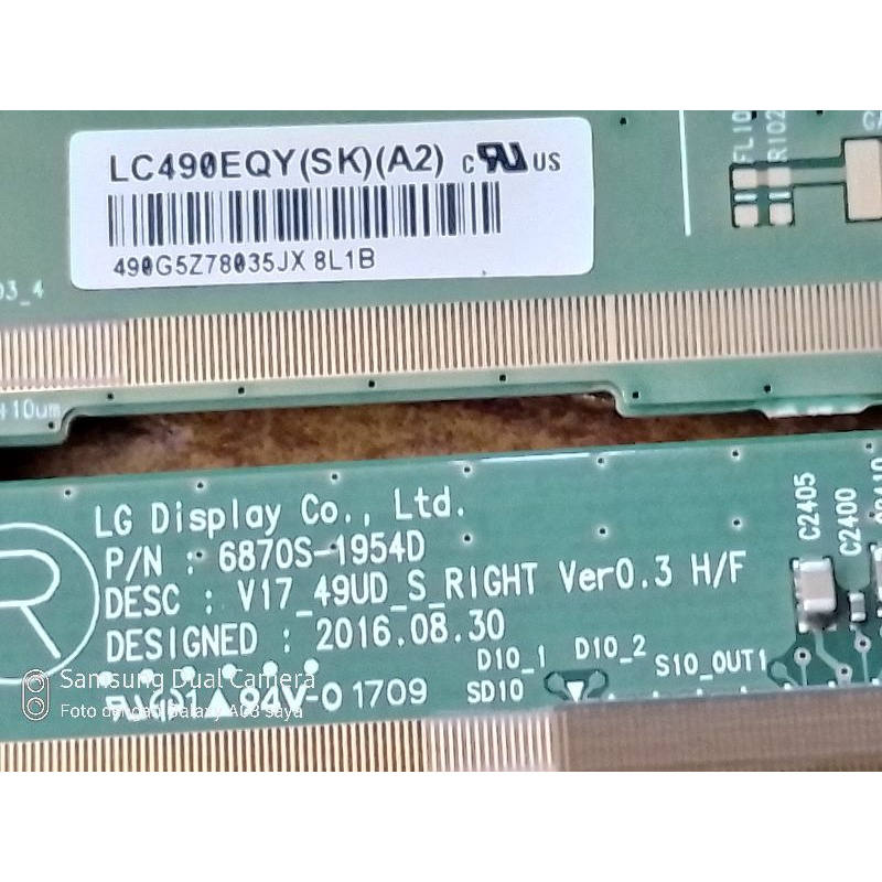 Tcon cof Sony 49X7000E