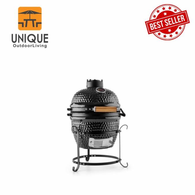 `````````] PRT1688 UNIQUE KAMADO 13" CHARCOAL BBQ AND GRILL