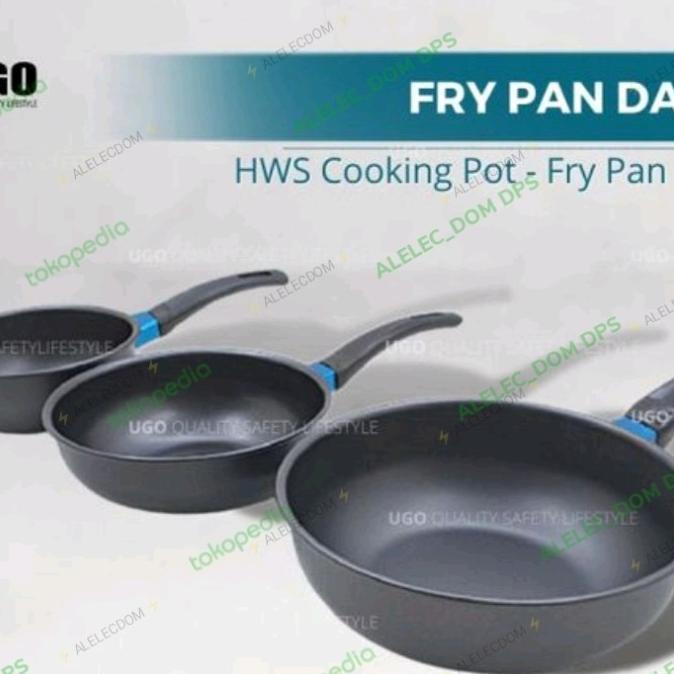 &<&<&<&] Fry Pan Ugo 18cm / Wok Fry pan 18cm