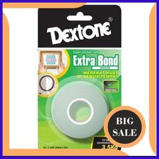 

Dextone Extra Bond Indoor Hijau - Double Tape 12 mm perkakas 54PR23