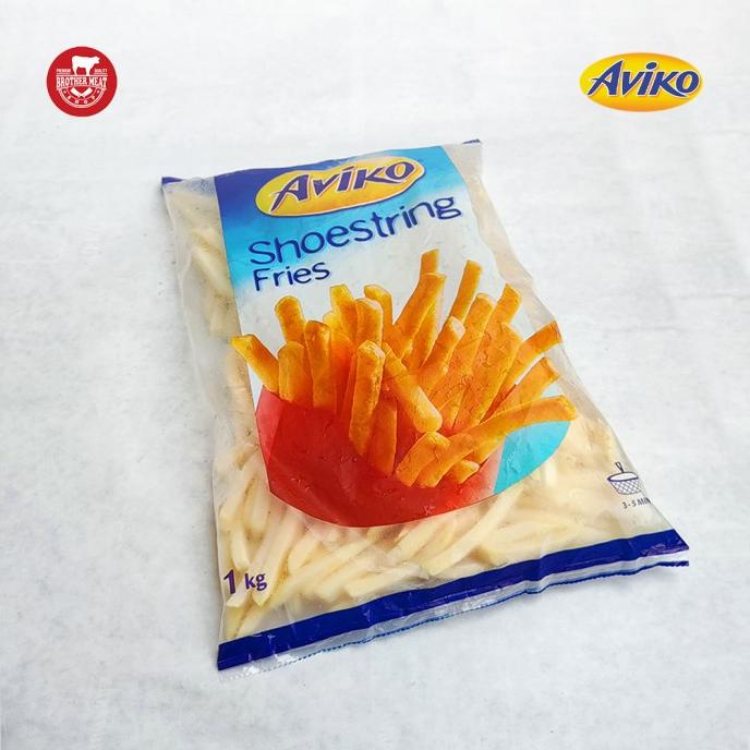 

Aviko Shoestring Fries, Kentang Goreng Shoestring 1kg jin