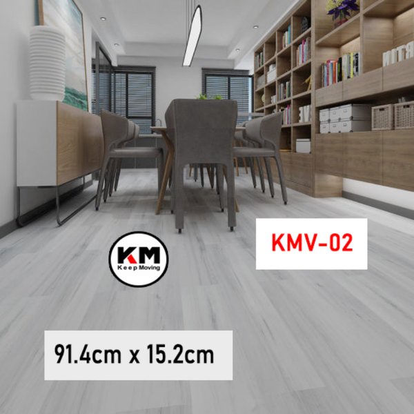 Parket Lantai Vinyl Motif Kayu Stiker Lantai Dengan Perekat Vynil Flooring Sticker