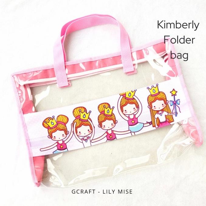 

tas folder - tas les transparan - folder bag