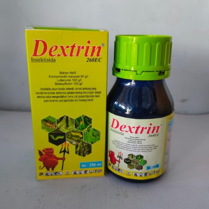 (:(:(:(] Insektisida Kontak, Lambung dan Sistemik DEXTRIN 260EC (250ml)