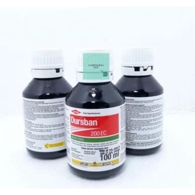 populer] obat hama tanaman dursban 100ml basmi kutu putih ulat daun belalang
