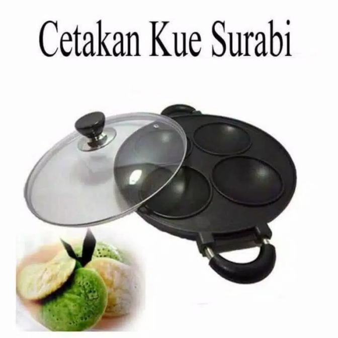 '+'+'+'+] cetakan kue apem selong happycall 4 Lubang cekung