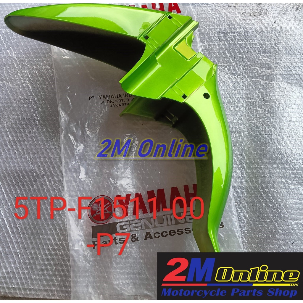 5TP-F1511-00-P7 Spakbor Depan Jupiter Z New Hijau Ori YGP