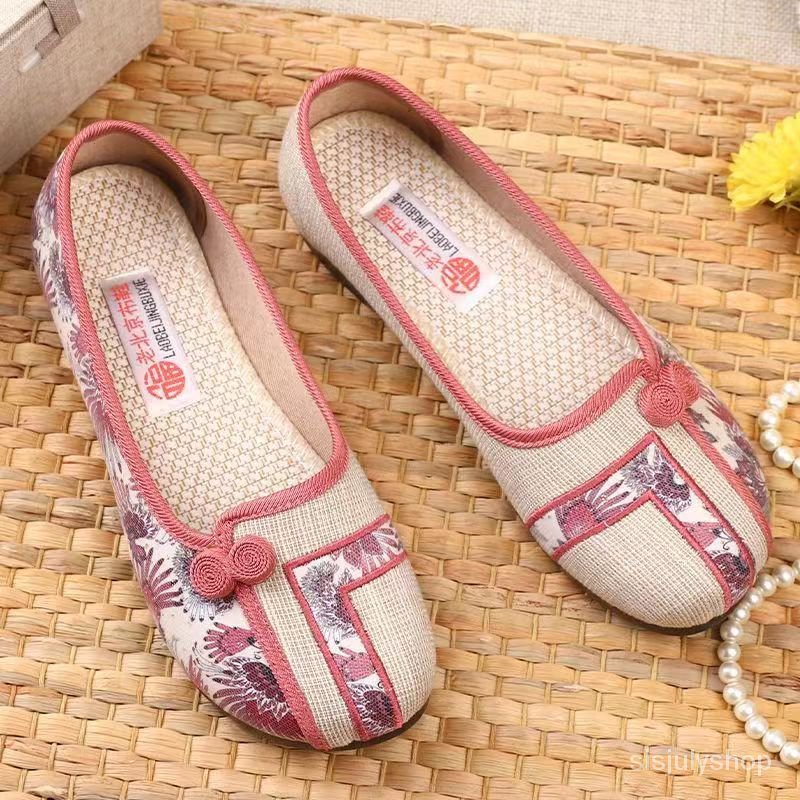 [✅BISA COD] #Sisjuly# Sepatu datar bernapas wanita / sepatu anti-bau baru wanita / sanggurdi sepatu