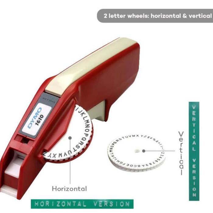 

Terlaris Dymo 1610 With Box + 2 Refill Tape (Custom)