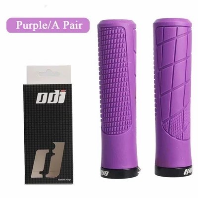 Handgrip Stang Sepeda Odi Purple Hand Grip Lock Sepeda Lipat Mtb Ungu