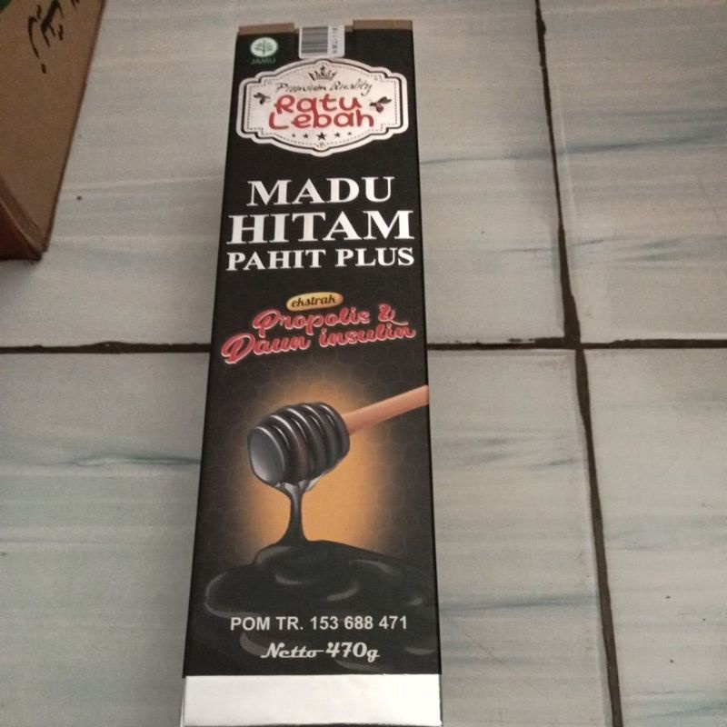 

madu hitam ratu lebah original isi470 gram