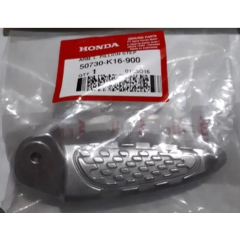 Footstep Belakang Kiri Pijakan Kaki belakang Honda Scoopy Original