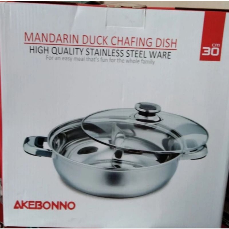 AKEBONNO PANCI SHABU 30 CM SEKAT STAINLESS