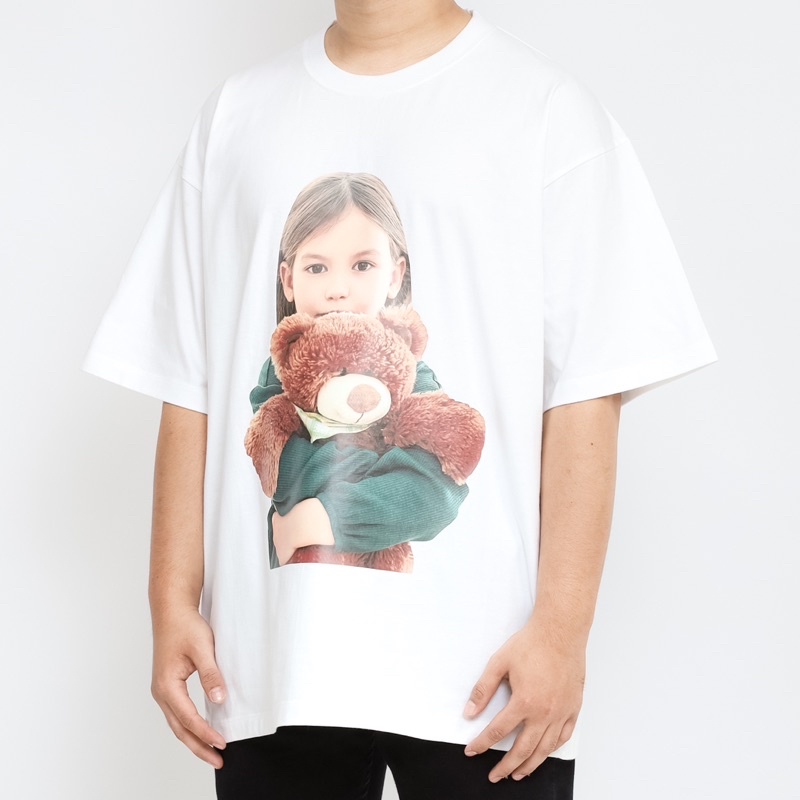 ADLV. Girl With Doll White Tee