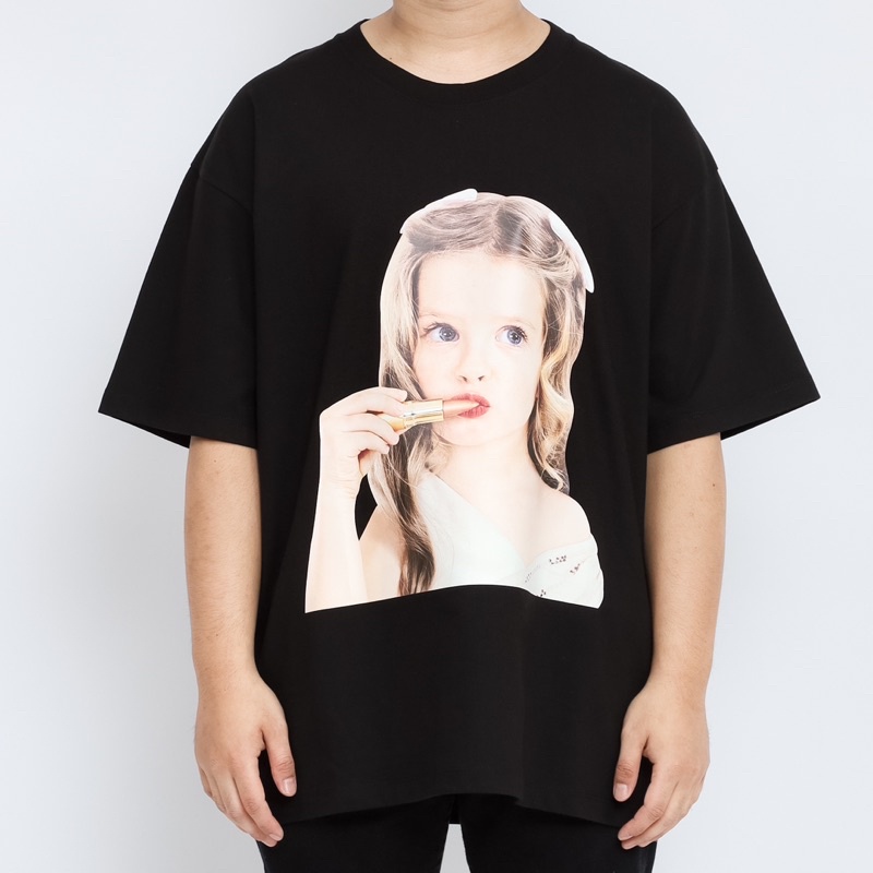 ADLV. Baby Face Lip Stick Black Tee