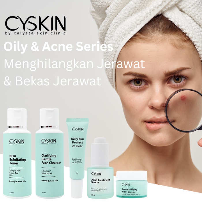 Paket Skincare Jerawat Radang Calysta Skin Clinic