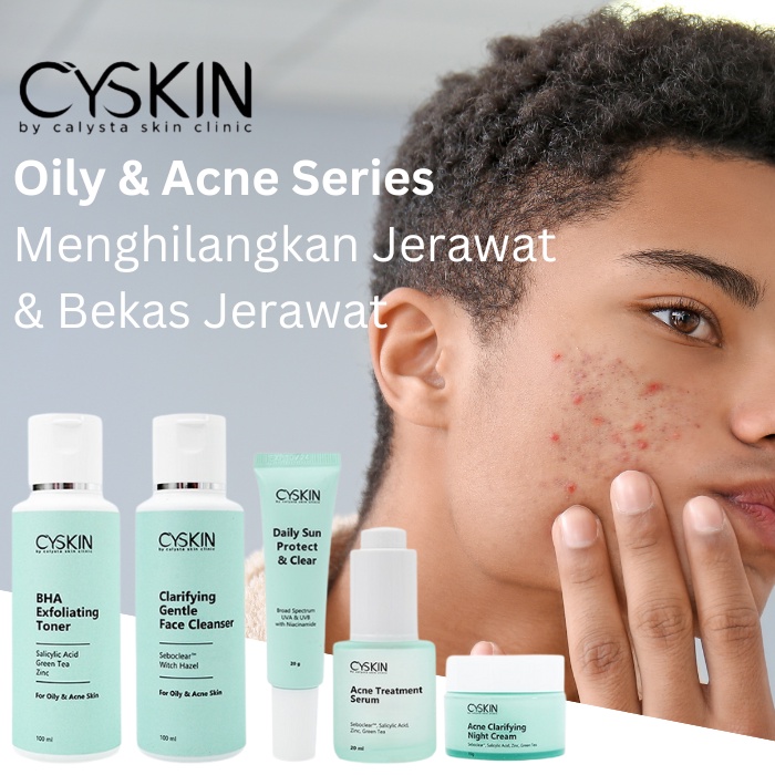 Serum Atasi Jerawat Mencerahkan Kulit Aman