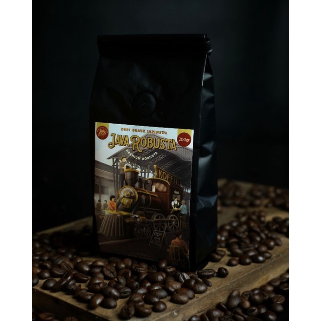 

JAVA ROBUSTA 200gr Kopi Bubuk Istimewa + Premium Robusta