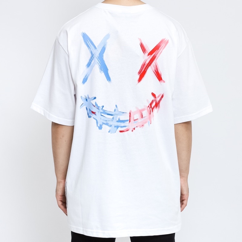 Ricky Is Clown Logo x Red Blue White Tee