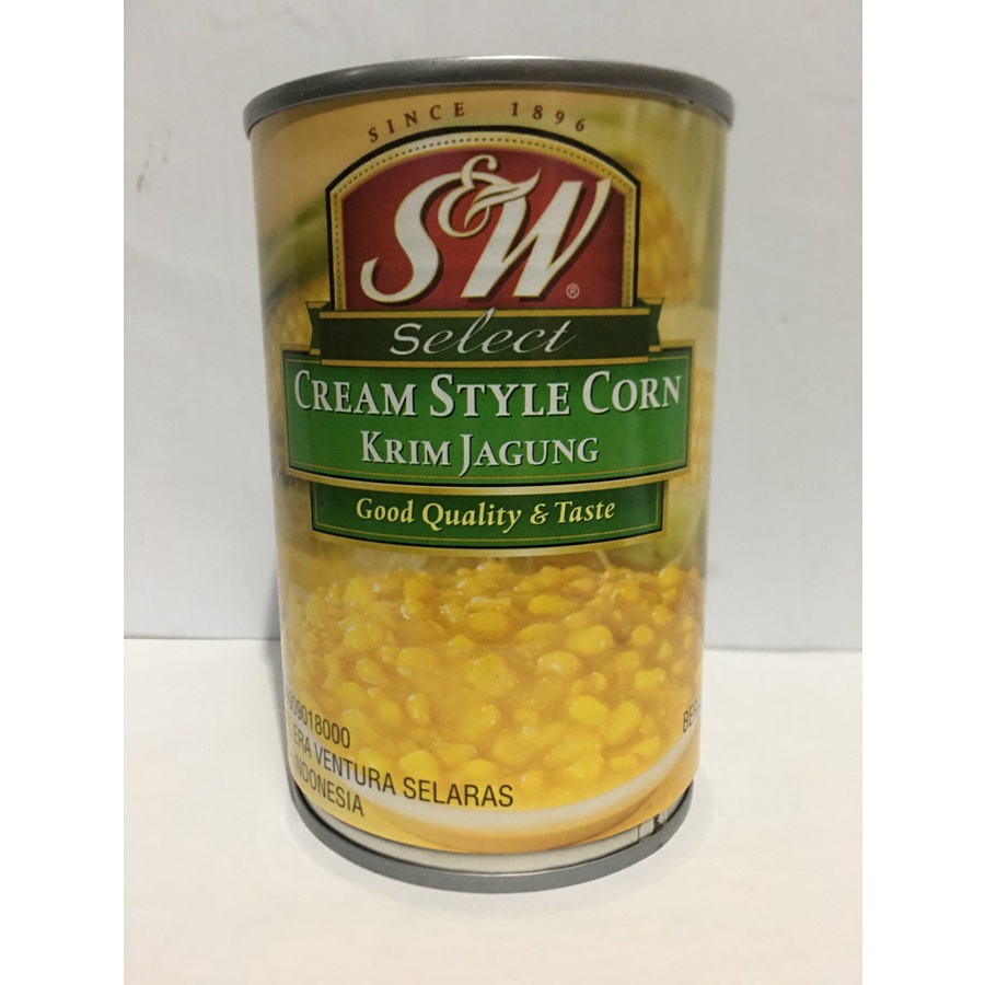 

S&W jagung Bubur Thailand Cream Corn 425gr