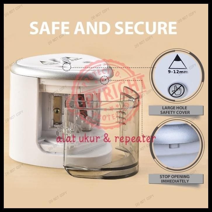 

Serutan Pensil Rautan Pencil Otomatis Electric Sharpener