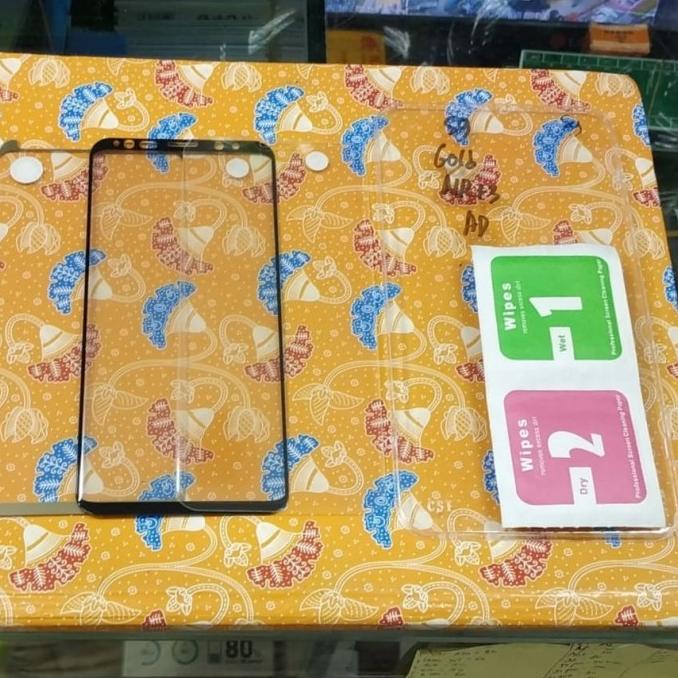 Tempered glass full samsung s9 s 9 kaca gorila glass full melengkung