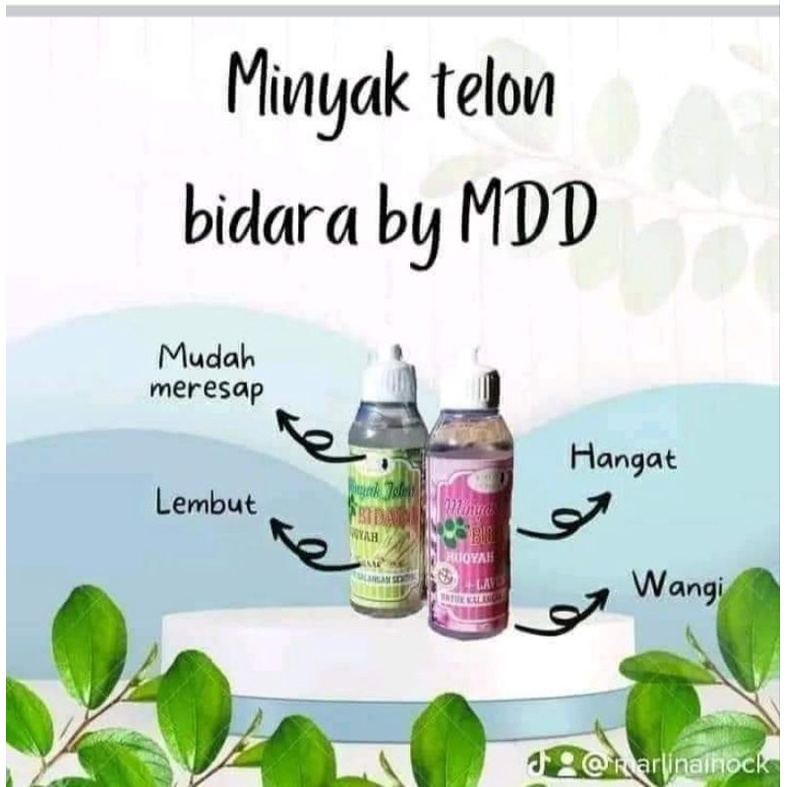 11 botol minyak telon bidara mdd