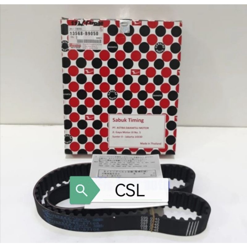 TIMING BELT SABUK SABUK TIMING S92 FEROZA  ESPASS 1600cc TARUNA B9050