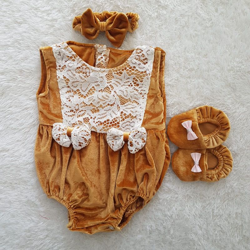 Baju Bayi Felvet Lace Jumper