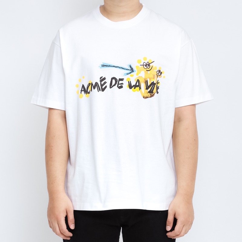 ADLV. Mushroom White Tee