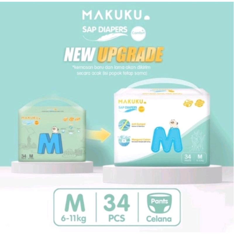 Pampers Makuku M 34 (celana)