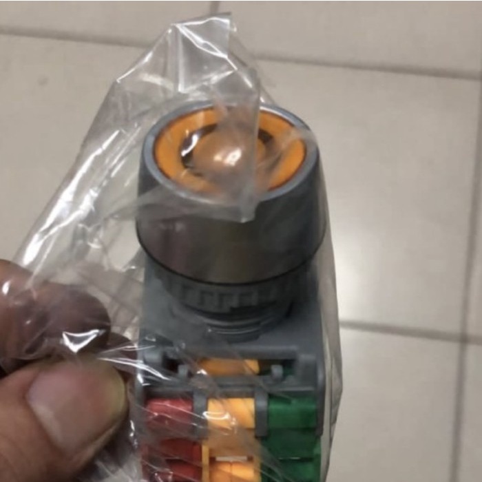 Push button lock indicator lamp 1no 1nc 22mm 220v auspicious