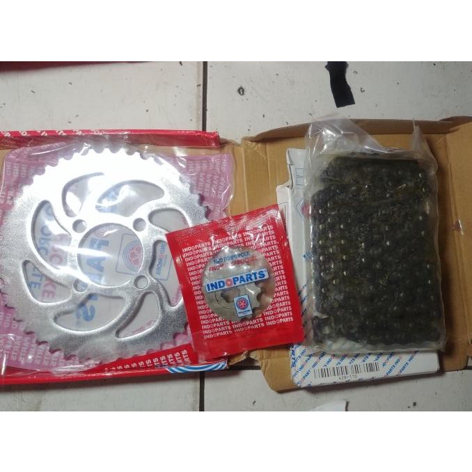 Gir Set/ Gear Set/Chain Kit Indopart/Indopart Yamaha Byson
