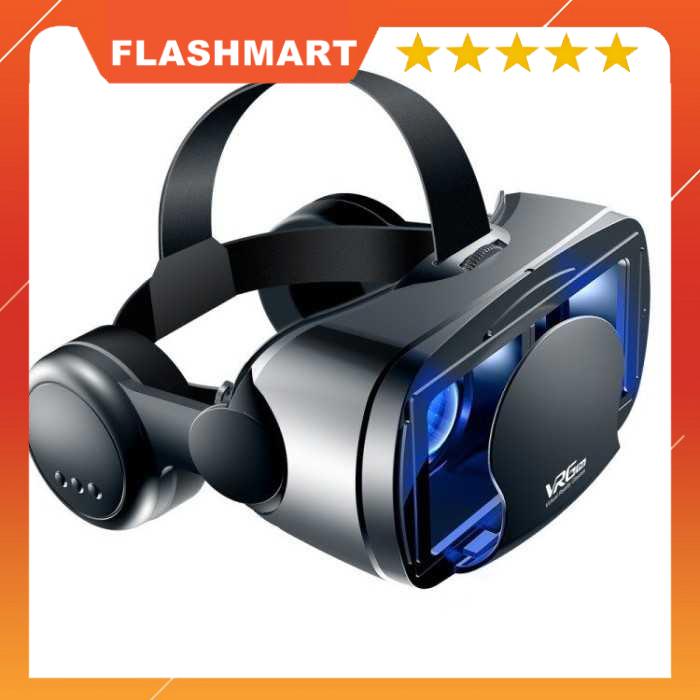 FLASHMART VRG VR Box 3D Virtual Reality Glasses with Headphone - VRGPRO+