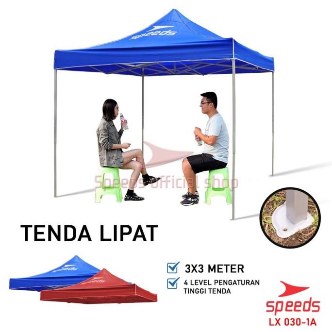 Tenda Lipat 3x3 M Tenda Bazar Pameran Tenda Jualan Otomatis 030-1