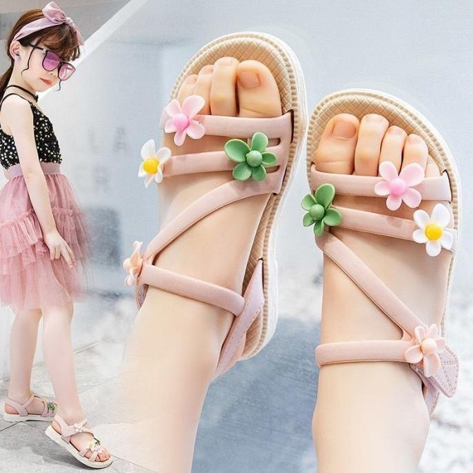 Sandal Anak Perempuan FLORENCY CUTE 638 Bahan Karet 3-8 Tahun